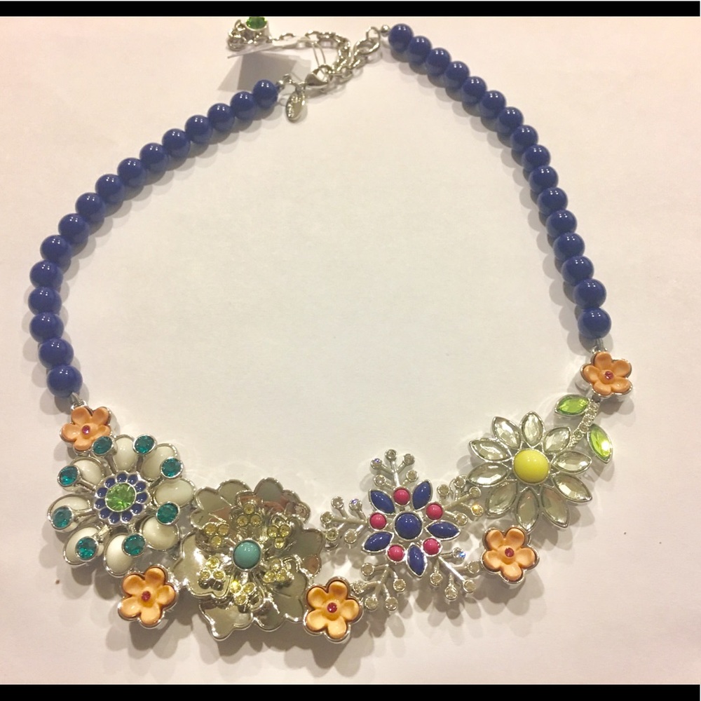 Lia Sophia Flower Necklace